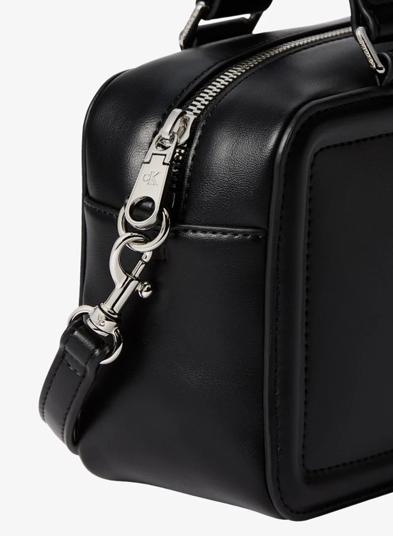 CALVIN KLEIN Monogram Bauletto Crossbody Bag